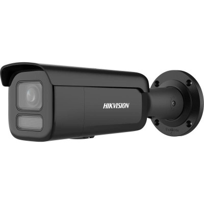 DS-2CD2687G2HT-LIZS(2.8-12)/eF/BLK - 8MPix IP Bullet Hybrid ColorVu AcuSense kamera, LED/IR 60m, WDR 130dB, Audio, Alarm, IP67,