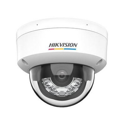 DS-2CD1127G2H-LIU(2.8mm) - 2MPix IP Dome Hybrid ColorVu kamera; LED/IR 30m, mikrofon, IP67